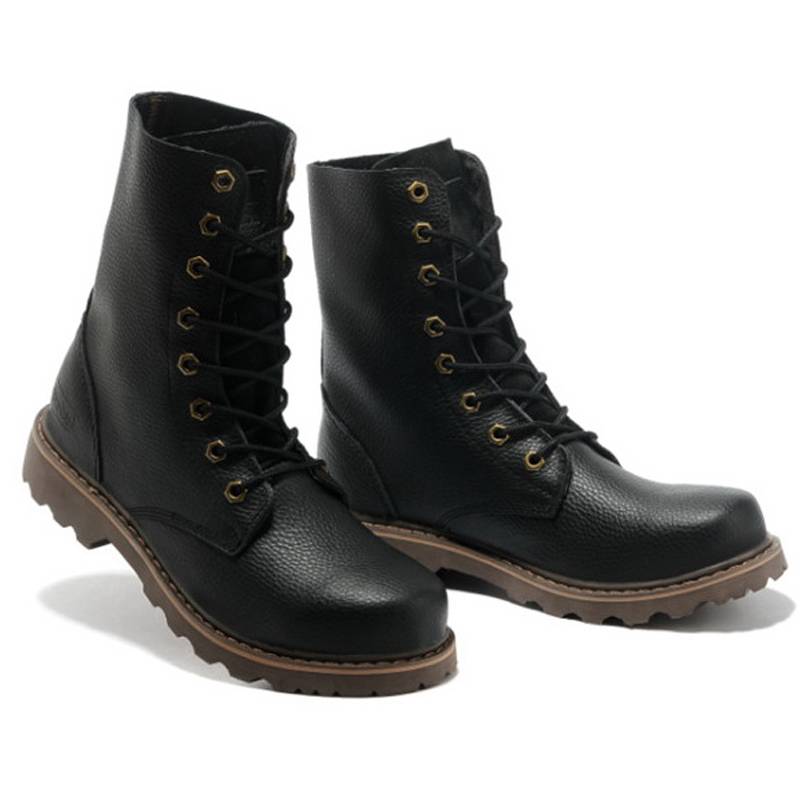 Cowhide men's boots leather retro boot boots breathable Martin boots outdoor trend boots waterproof horse boots motorcycle boots