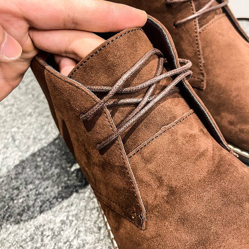 Tail order!Retro desert boots men's large Martin boots Yinglun style casual high -ranking leather shoes horse boots men's leather boots