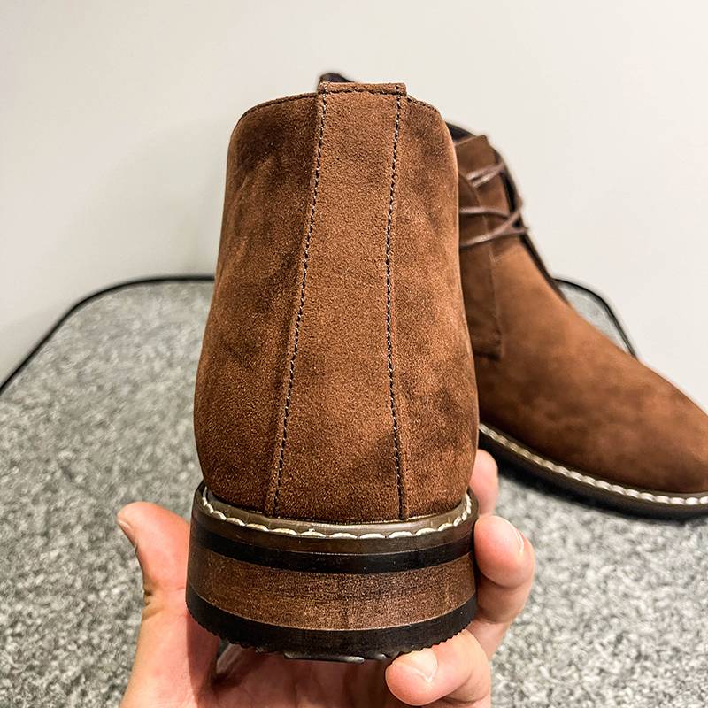Tail order!Retro desert boots men's large Martin boots Yinglun style casual high -ranking leather shoes horse boots men's leather boots