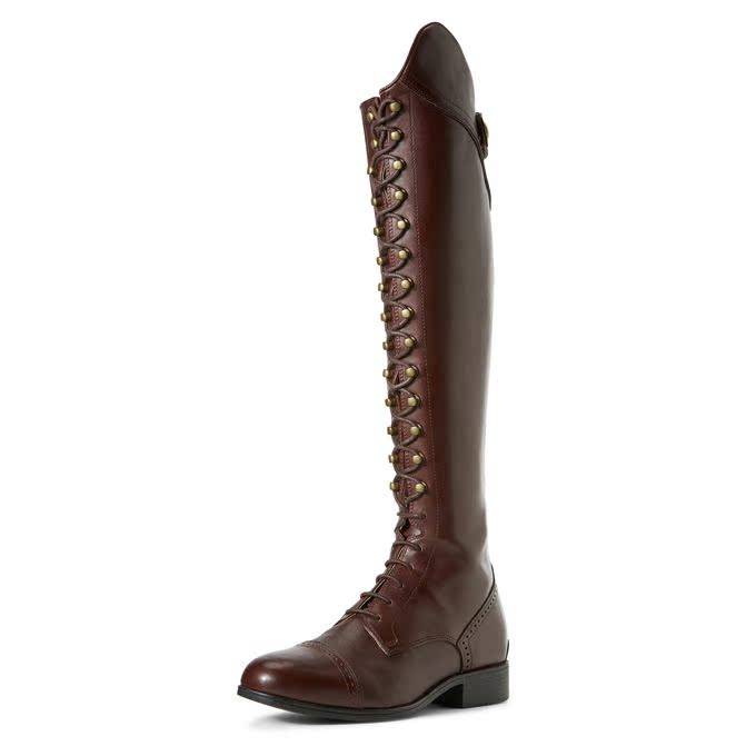 Ariat Equestrian boots obstacle boots imported cowhide horse boots riding horse boots shoe over -the -knee boot Kanarema Homing 1109