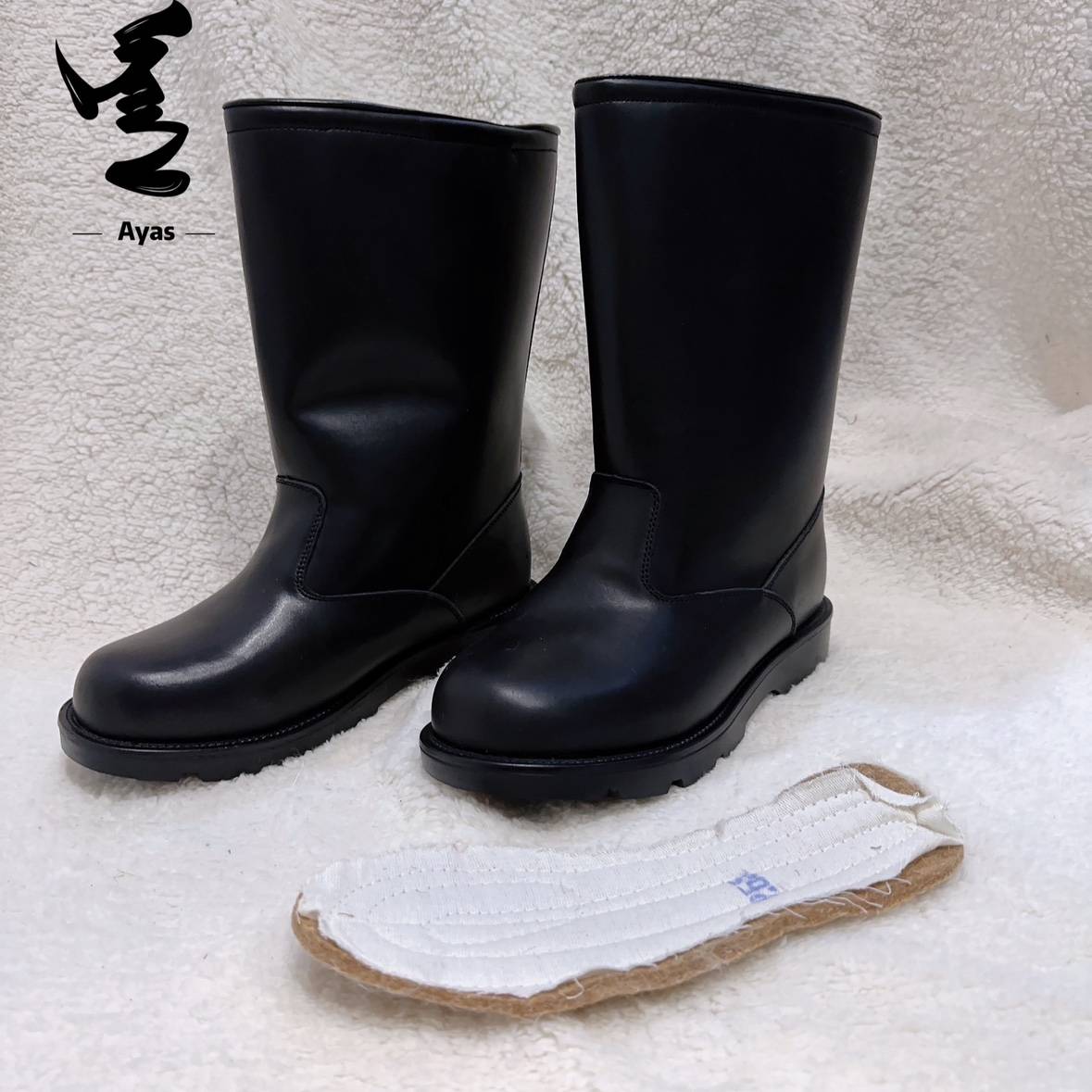 Winter wool thick leg fur integrated high tsorbia plus thickened warm leather Mongolian eagle boots Mongolian horse boots