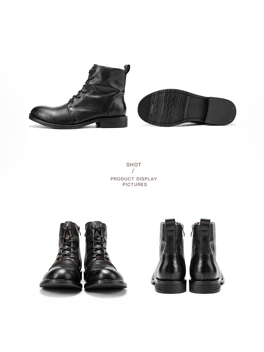 Martin Boots, high-end head, oxen-skin, old-fashioned, English-style, hip-hop boots