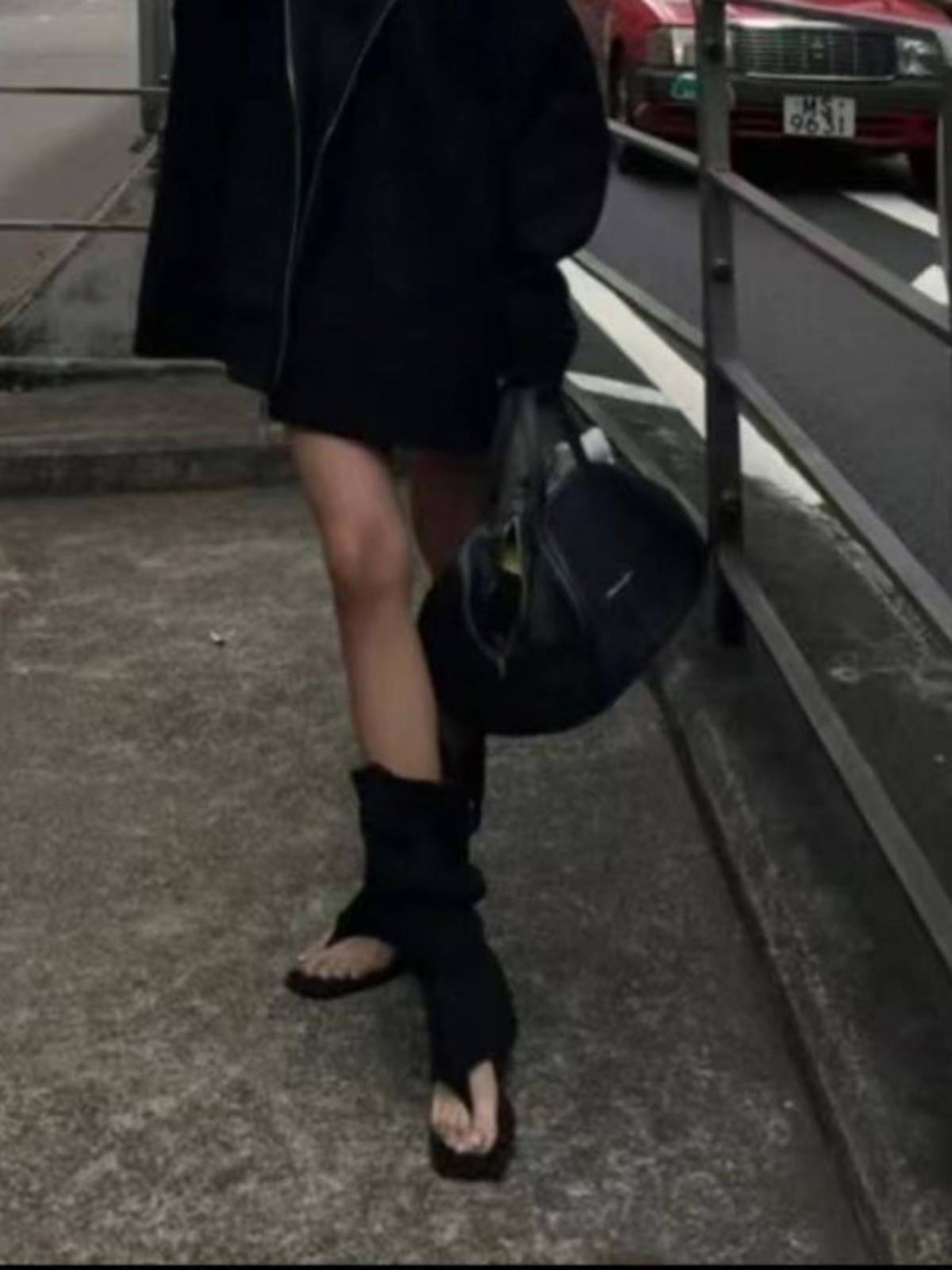 South Korean toe-toe-cold boots, 2024 spring, new French-based Western cowboy boots with high-pantsed boots