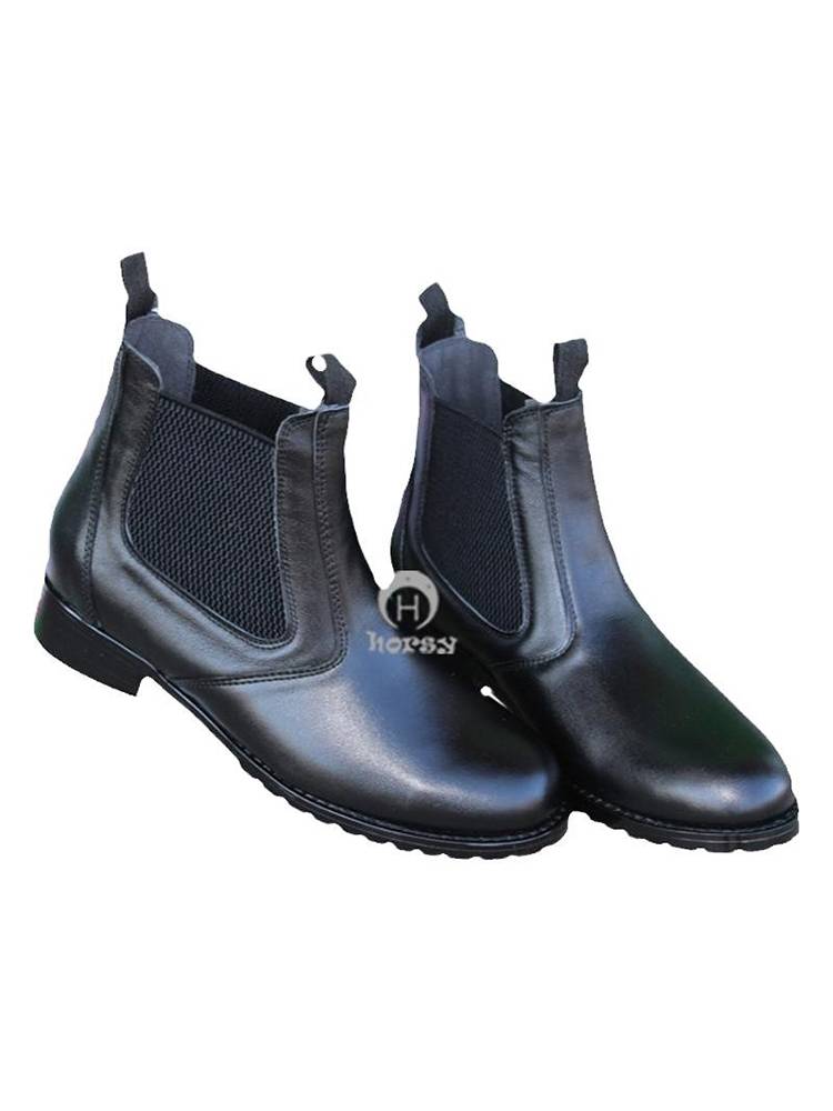 Northeast head layer leather equestrian short horse boots ride horse boots all leather boots equestrian equipment control horses music garden horses