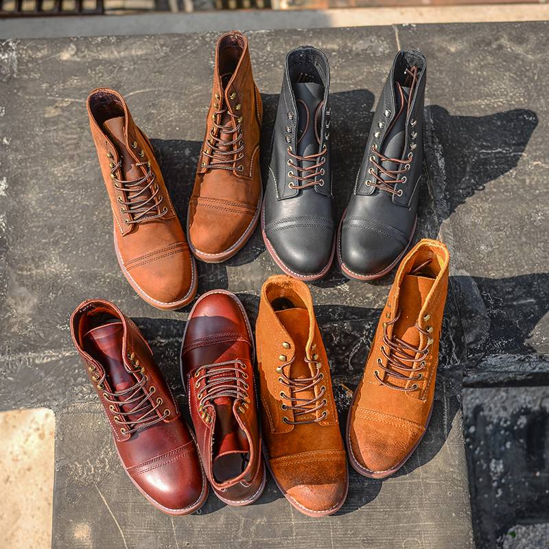 Amechi's 8111 U.S. paratrooper boots, and a couple-to-peat boots, and a good booty for Martin