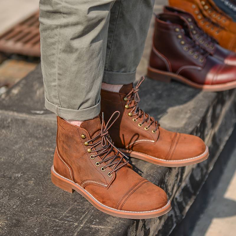 Amechi's 8111 U.S. paratrooper boots, and a couple-to-peat boots, and a good booty for Martin