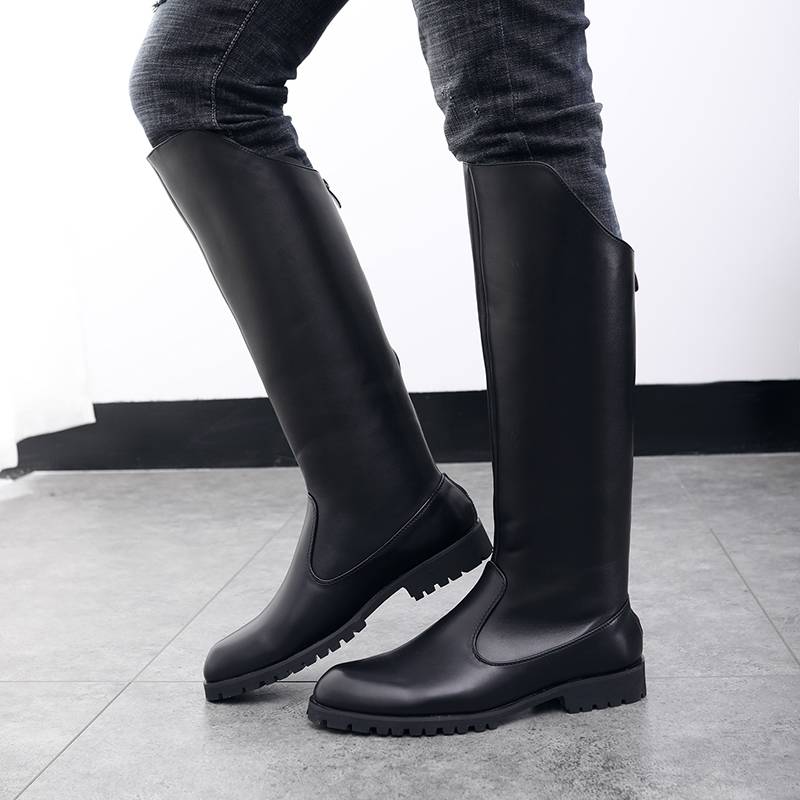 High-sense horse boots and high-shoe boots
