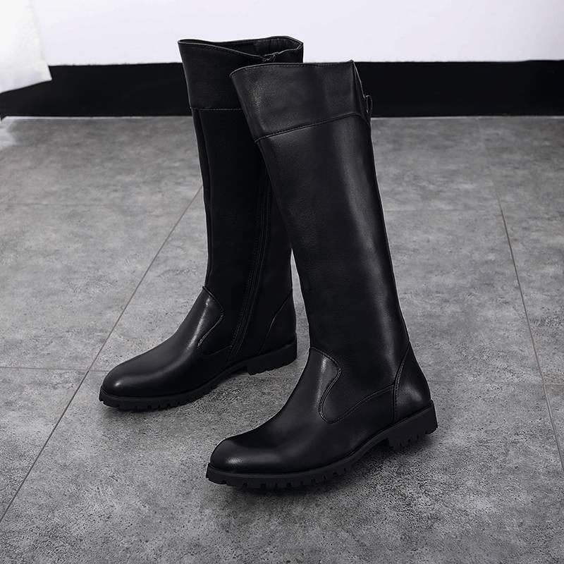 High-sense horse boots and high-shoe boots