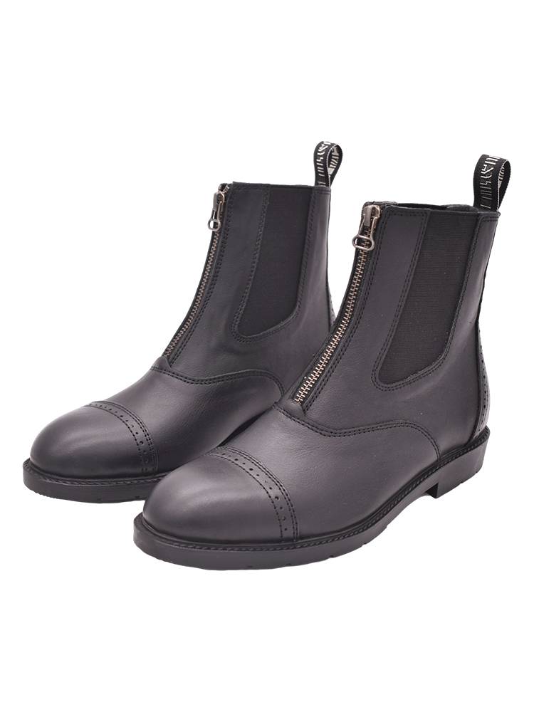 Century Jiuduima Professional Horse Boots Riding Boots Boots Boots Anti -slip Equipped True Cowhide Children Spring and Summer Single Shoes