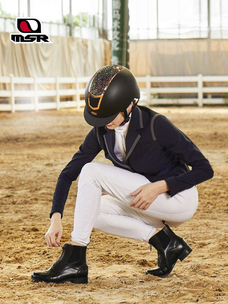 Children's equestrian boots kraft children ride horses and boots, girls, boys, short boots, short tube women's professional equestrian horse boots