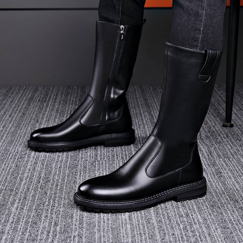 Martin Boots Man's Handy Boots and Fung Warming Man's Boots and Black Boots and Boots