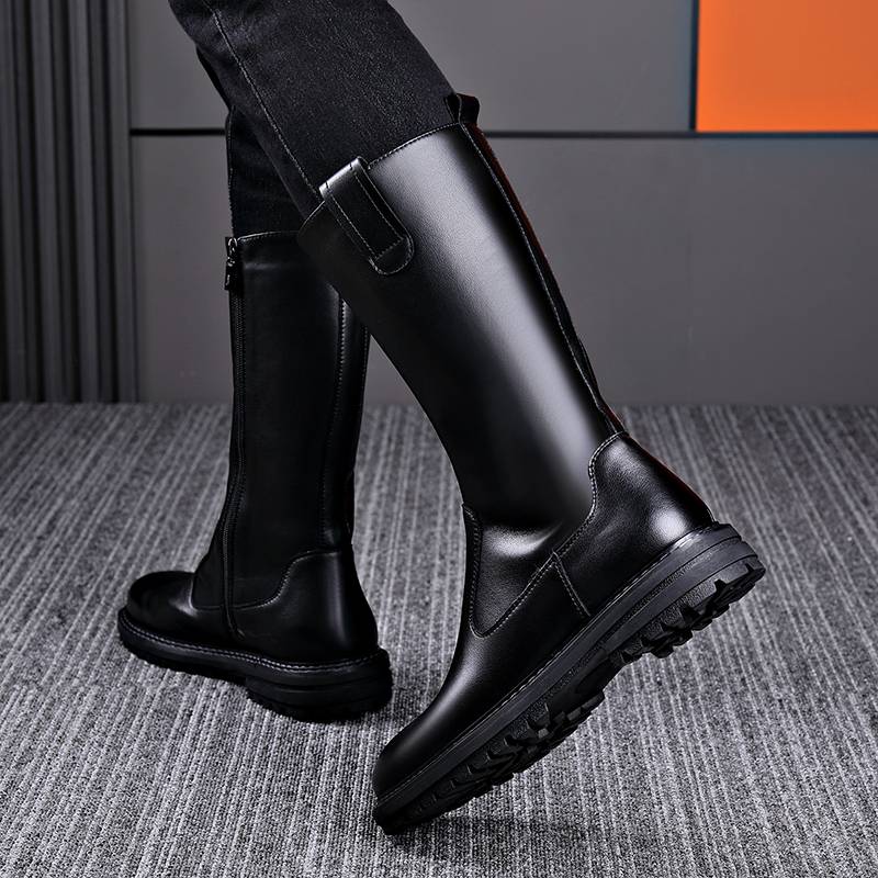Martin Boots Man's Handy Boots and Fung Warming Man's Boots and Black Boots and Boots