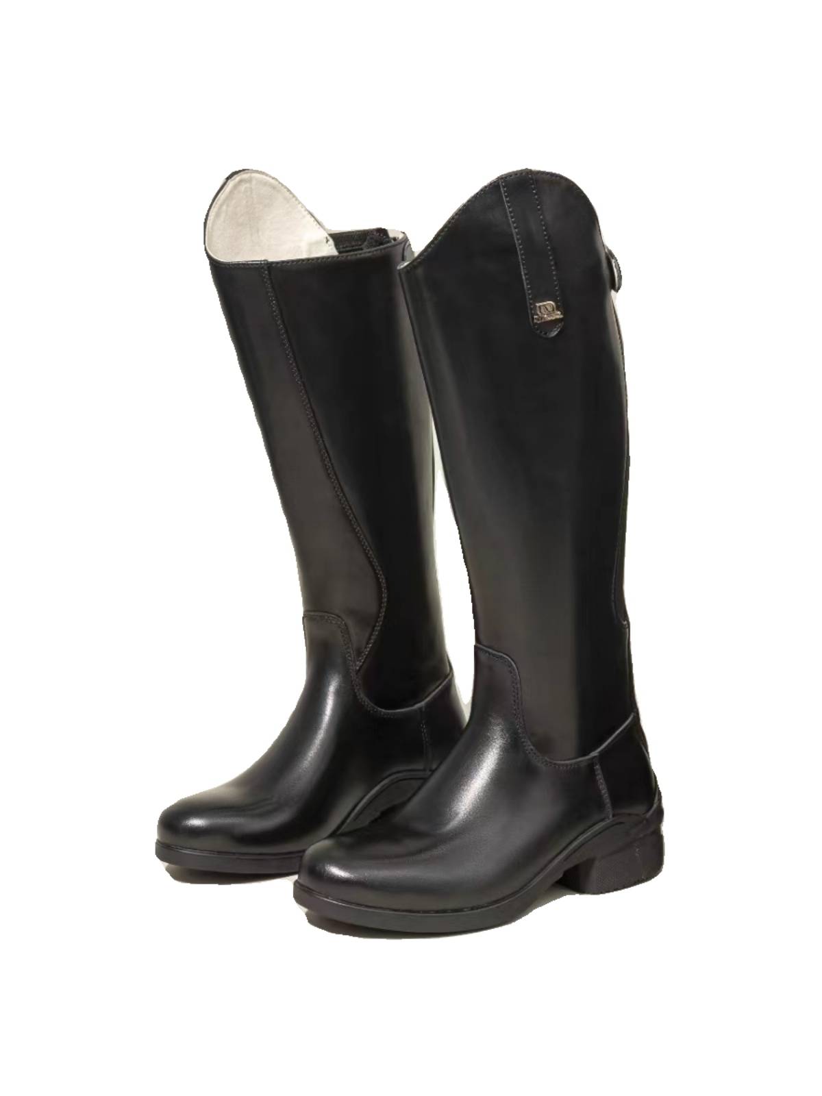 First layer Cowhide Professional Equestrian Boots Children's Horse Riding Training Competition Real Cater Adult Knight Boots