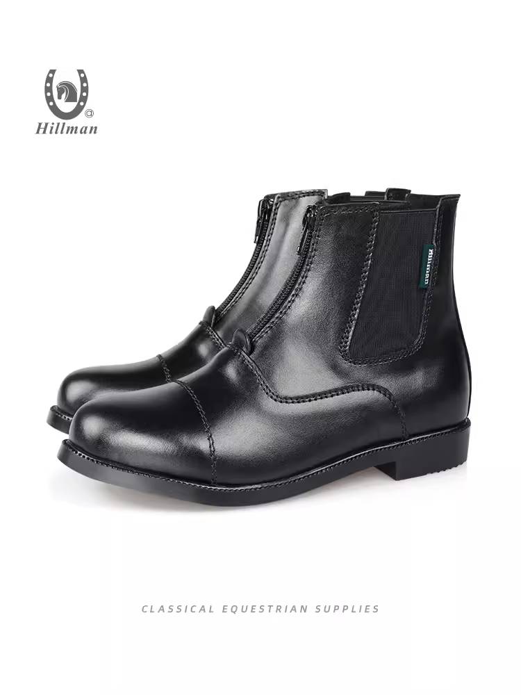 Children's Equestrian Boots Male Girls Riding Boot Equestrian Short Boot Hillman Children Equestrian Boots