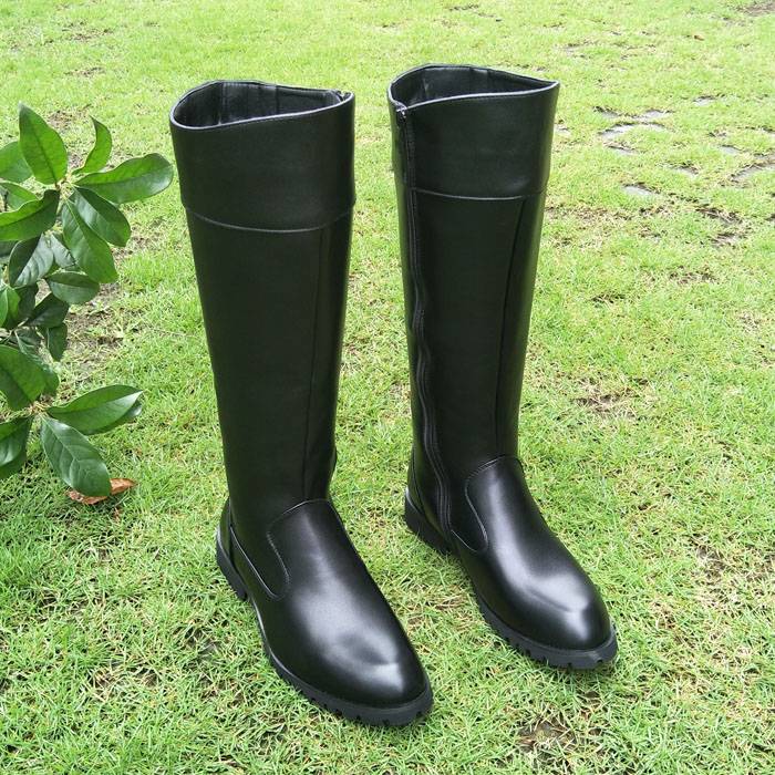 Fashion riding boots trend men's boots high boots men's leather boots couple Martin boots