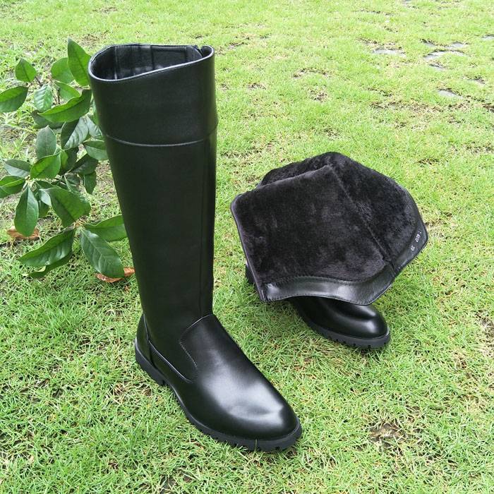 Fashion riding boots trend men's boots high boots men's leather boots couple Martin boots