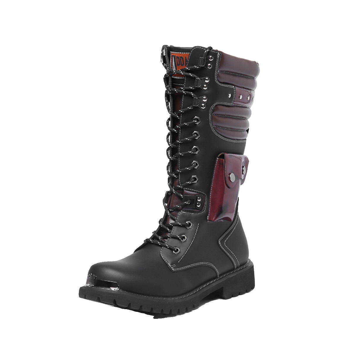 Locomotive riding boots male long cylinder retro boots Mongolian horse boots artist Martin boots new men's denim boots