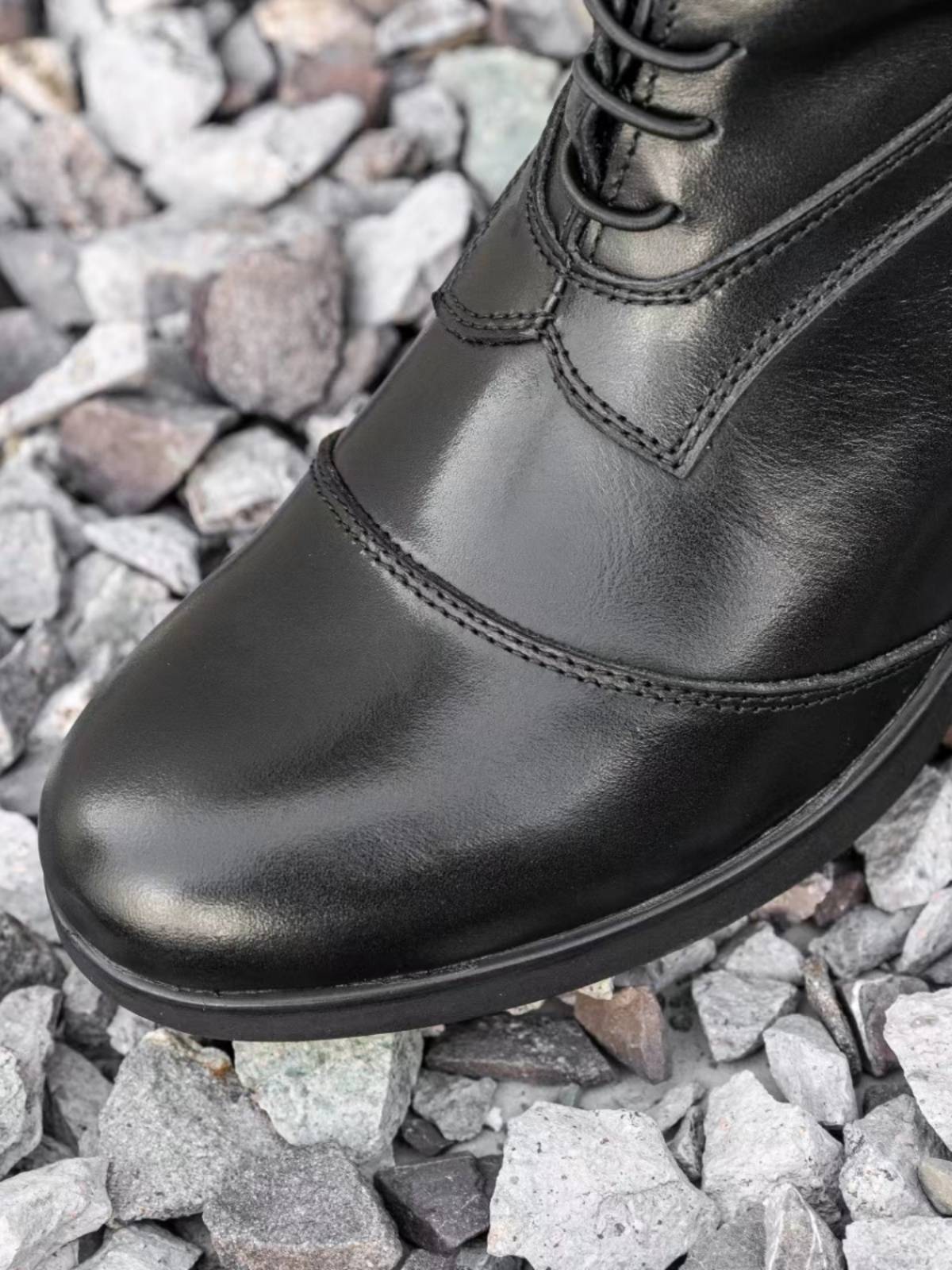 All -leather equestrian boots Professional equestrian high tube boots, non -slip and wear -resistant riding competition cowhide inside lining cyclical boots