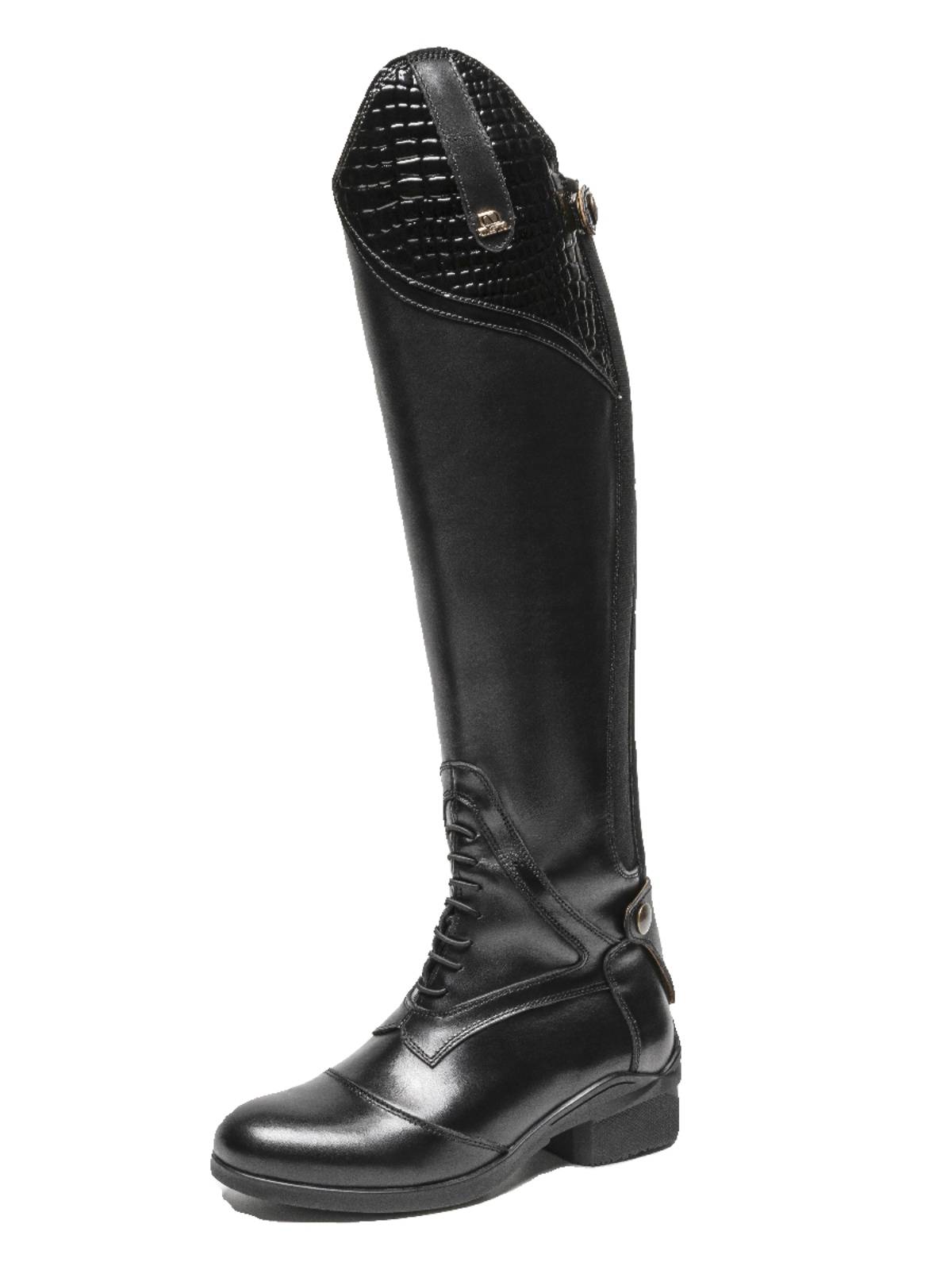 All -leather equestrian boots Professional equestrian high tube boots, non -slip and wear -resistant riding competition cowhide inside lining cyclical boots