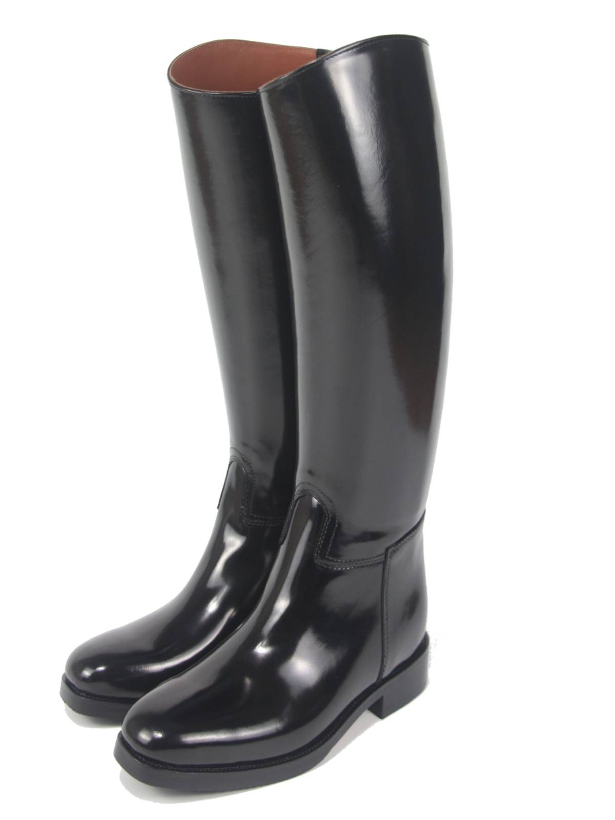 Hand-knocked, small-sized, hand-stamped boots