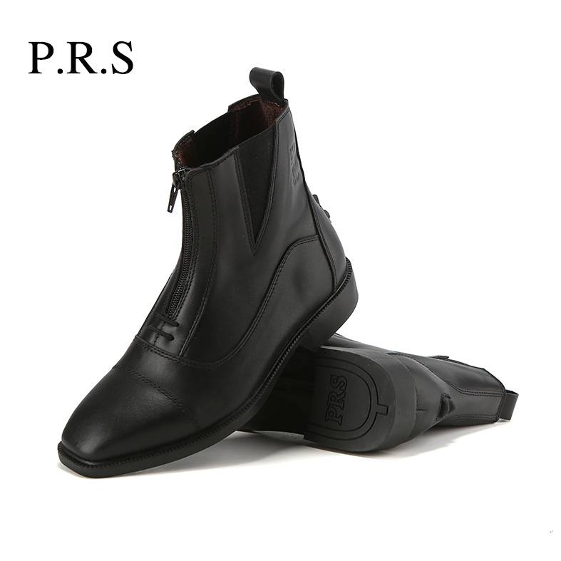 453 P.R.S pure leather British obstacle equestrian riding horse boots horses riding short boots men's and women's same models