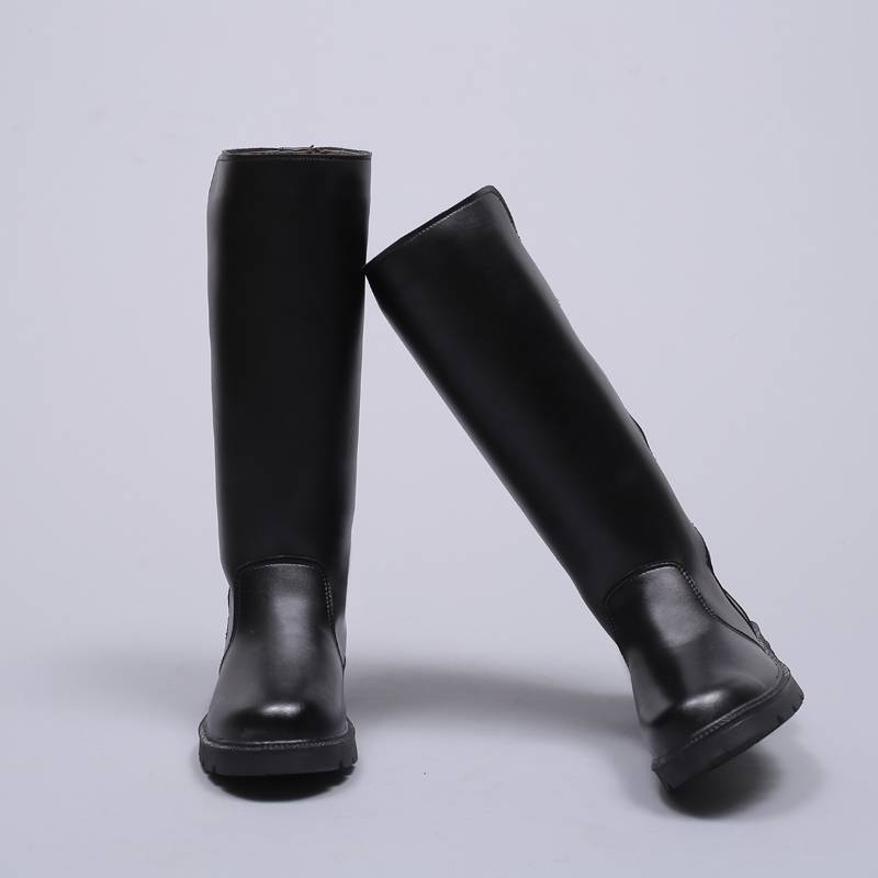 Winter cotton shoes men's high -top horses boots and velvet thickened warm long tube knight boots waterproof waterproof outdoor outdoor outdoor boot