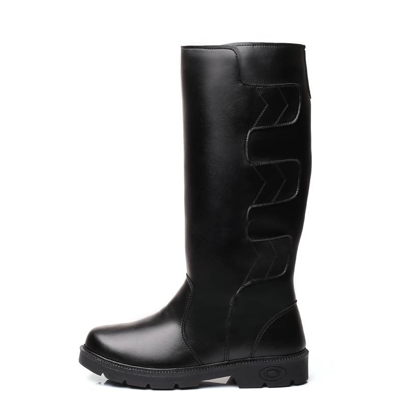 Winter cotton shoes men's high -top horses boots and velvet thickened warm long tube knight boots waterproof waterproof outdoor outdoor outdoor boot