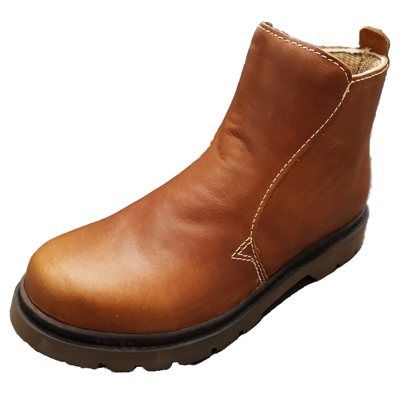 Templim Martin Boots Male Short Tuck Skills Leather Boots Outdoor Workers Retro Motor -Boot Boots Female Chelsea Boots