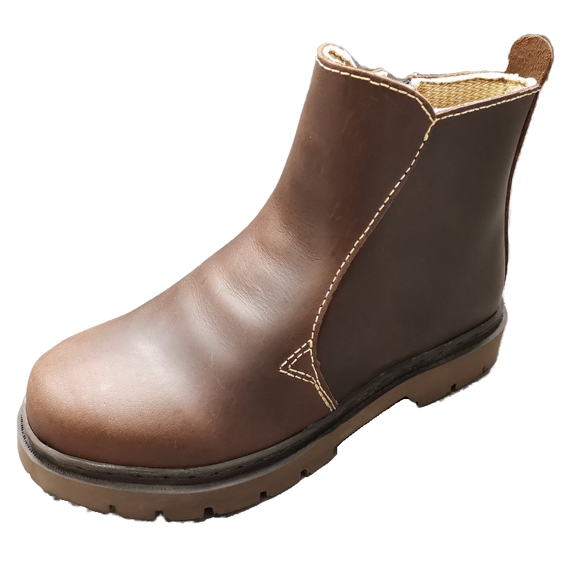 Templim Martin Boots Male Short Tuck Skills Leather Boots Outdoor Workers Retro Motor -Boot Boots Female Chelsea Boots