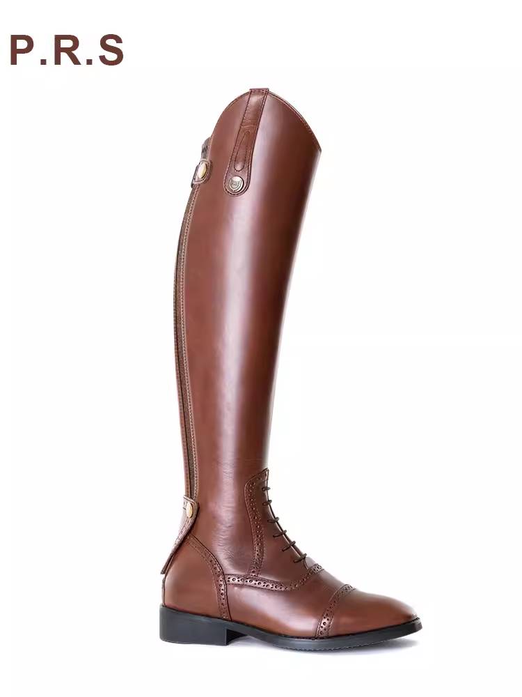British equestrian boots riding boots, fashion boots, knight boots, high tube can make private custom boots