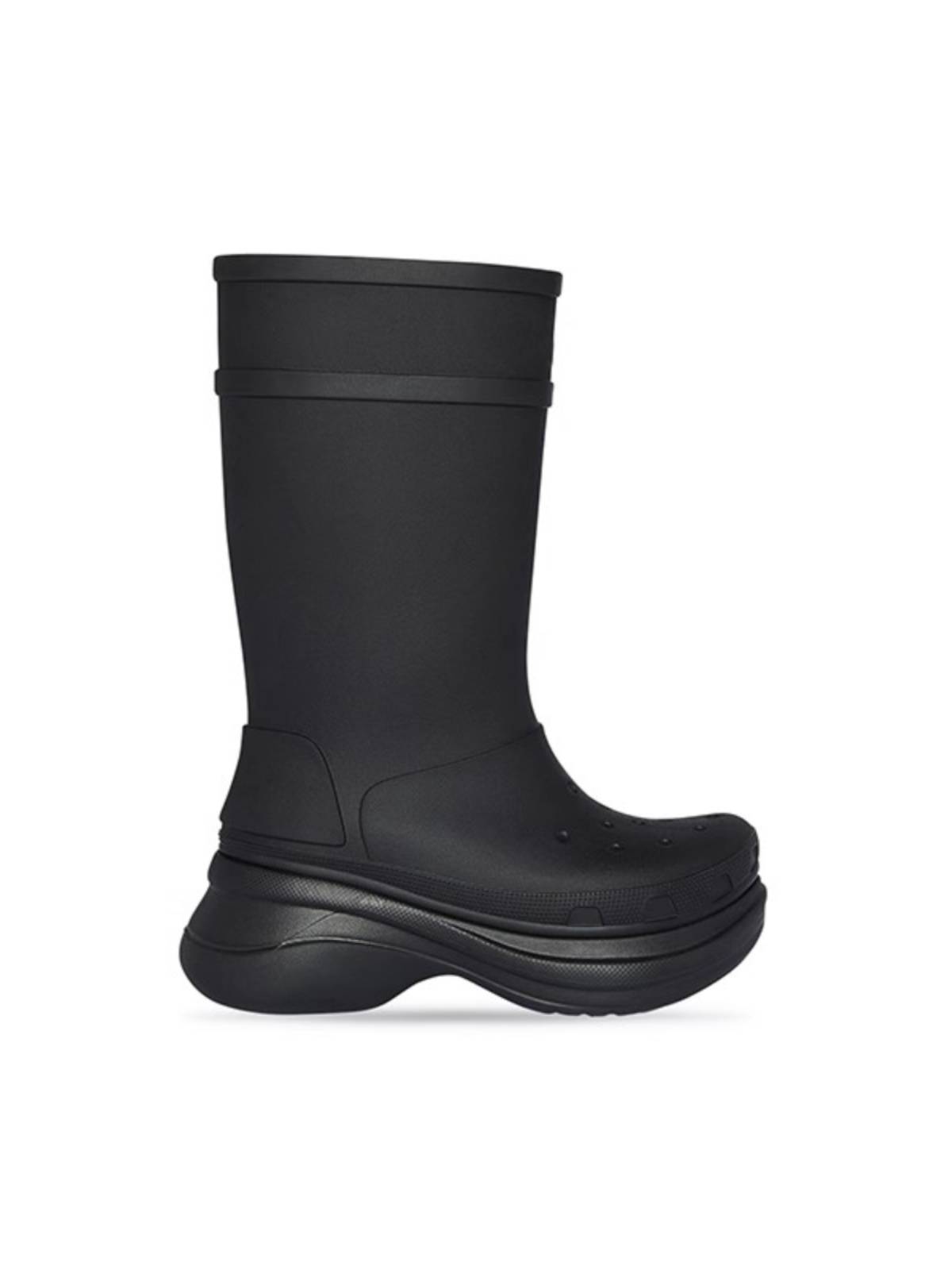 Bellefib Hole Radies High Boots Boots Anti -Sky Boots Female Autumn Boots Outdoor Mountaineering Thick Rain Raper Boots