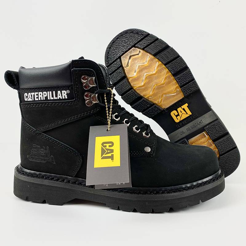 Card of Classic Dark Yellow Boot Crystal bottom men and women couples, leather leather motorcycles Martin boots high -top worker shoes