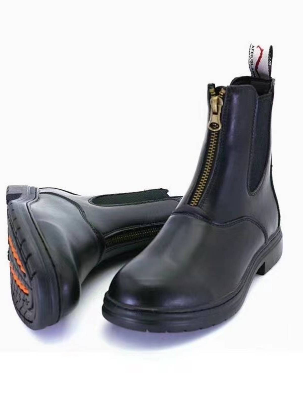 True leather equestrian disorder children's horse boots riding short boots outdoor training knight riding equipment equestrian boots men and women