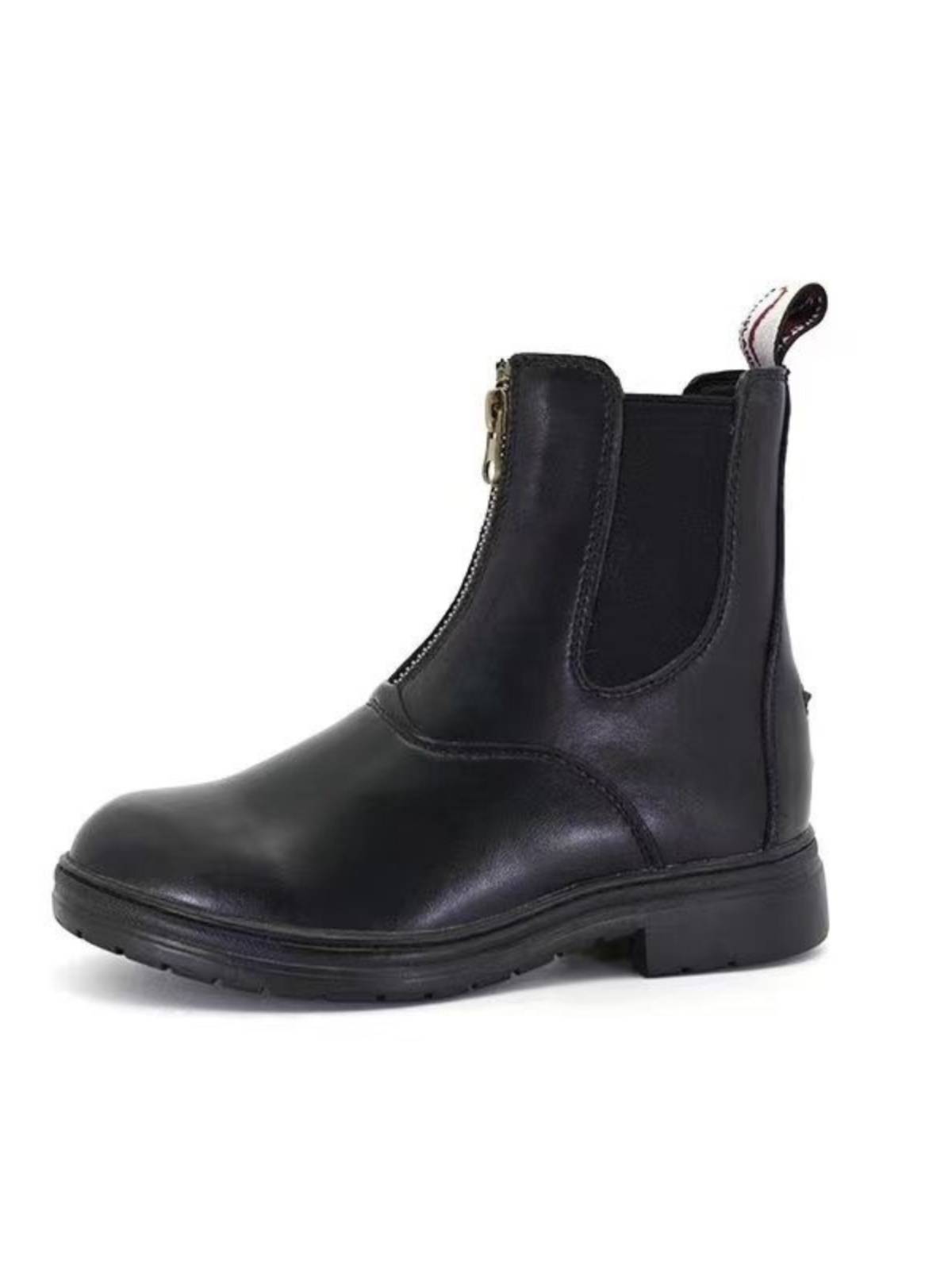 True leather equestrian disorder children's horse boots riding short boots outdoor training knight riding equipment equestrian boots men and women