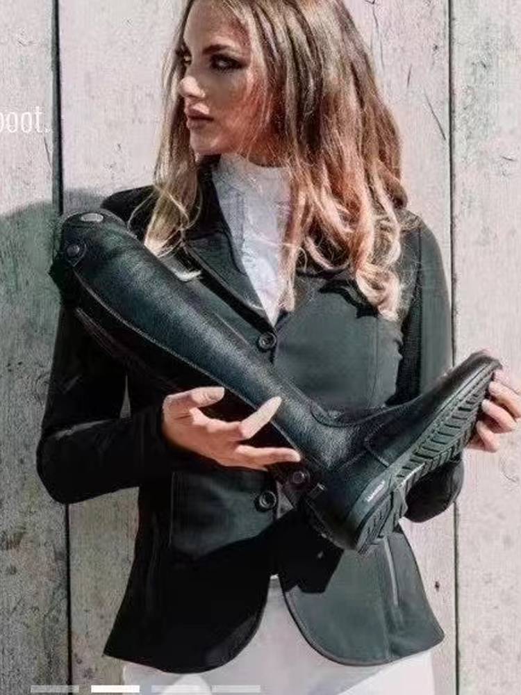 Italy imported Parlanti Michelin professional equestrian boots men's and women's cowhide breathable professional riding boots