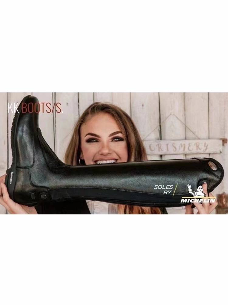 Italy imported Parlanti Michelin professional equestrian boots men's and women's cowhide breathable professional riding boots