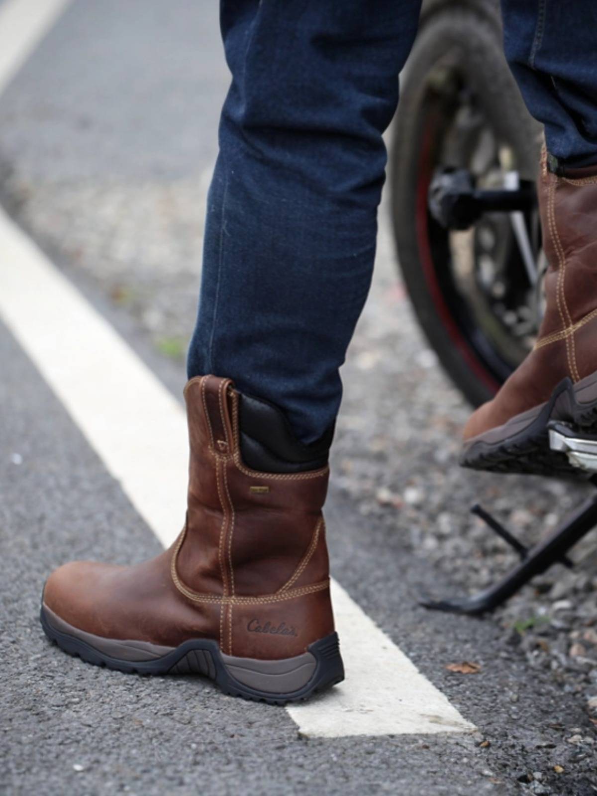 Giant scheduled! Campbara American C Family Kajia Kaju Root Boots Boots Powder Rubber Osoles Retro