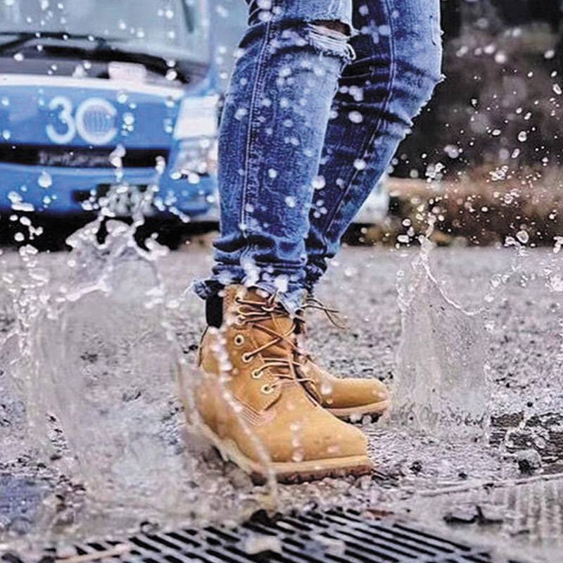 Timberland Timberland does not play rotten rotten rhubarb 10061/10361 Waterproof Martin boots Workers and women's shoes
