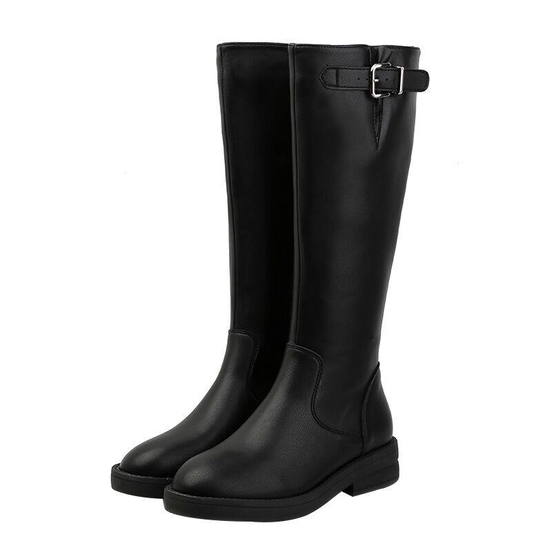 Long-bone boots and 2023 new velvet in the autumn and winter