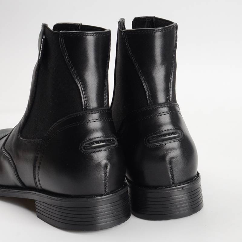 Children's riding boots Real cowhide men and women knights equipped with short boots competition training equestrian supplies barrier boots