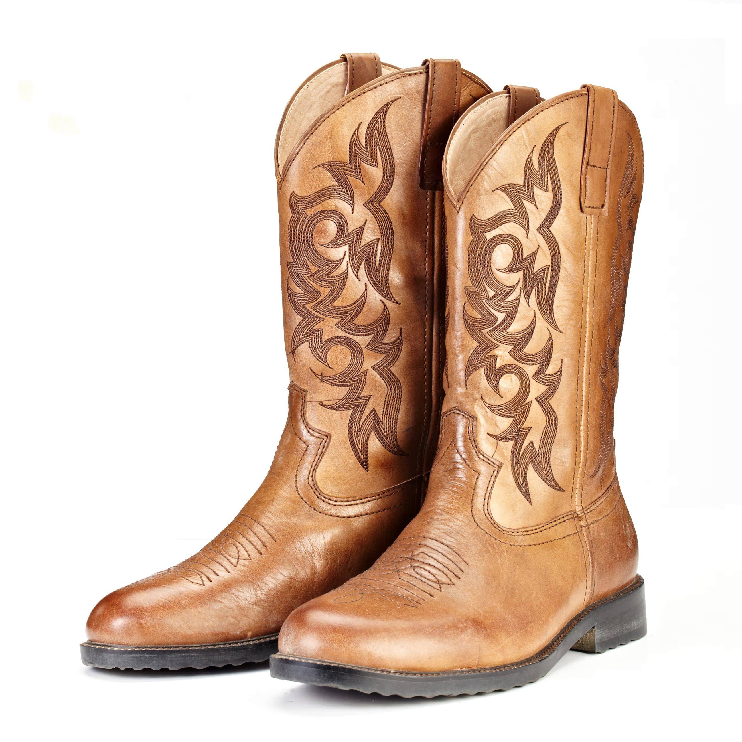 Dundee's specialty-designed ox-skin horse boots