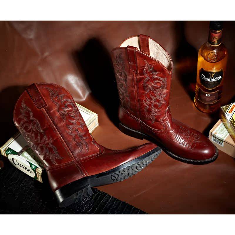 Dundee's specialty-designed ox-skin horse boots