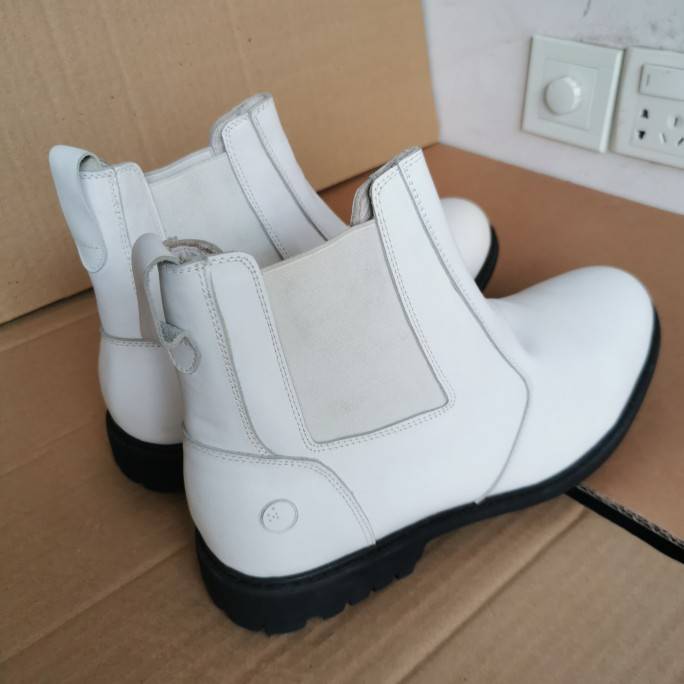 Inventory Broken Boots Men's Holding High G -Gang Chelsea Boots Crowth British Martin Martin Boot White Boots
