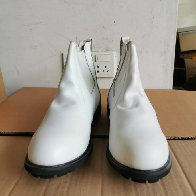 Inventory Broken Boots Men's Holding High G -Gang Chelsea Boots Crowth British Martin Martin Boot White Boots