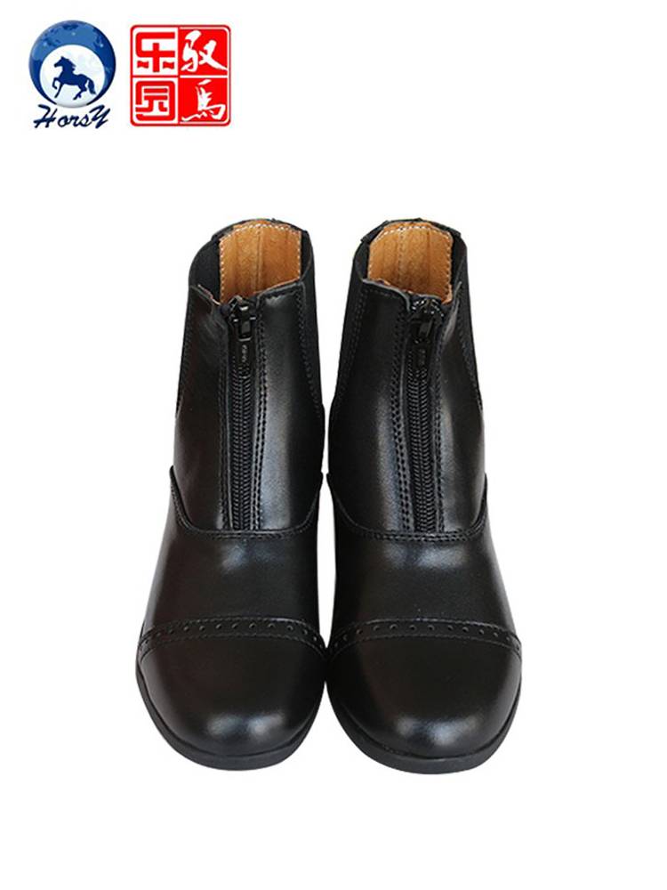 Horse boots, short boots, boots-impaired children's adult boots, all-cow leather horses, boots, horses and horses