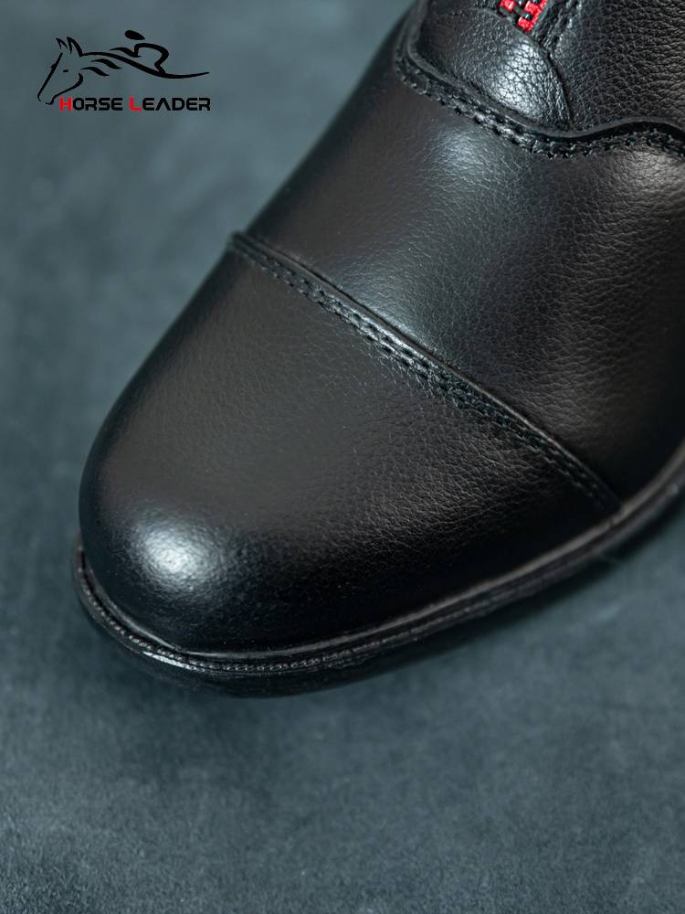 Horse Leader Equestrian Horse Boots Children Four Seasons Horse Boot Riding Equipment Cowhide Protective Shooting Boot Equelia Equipment