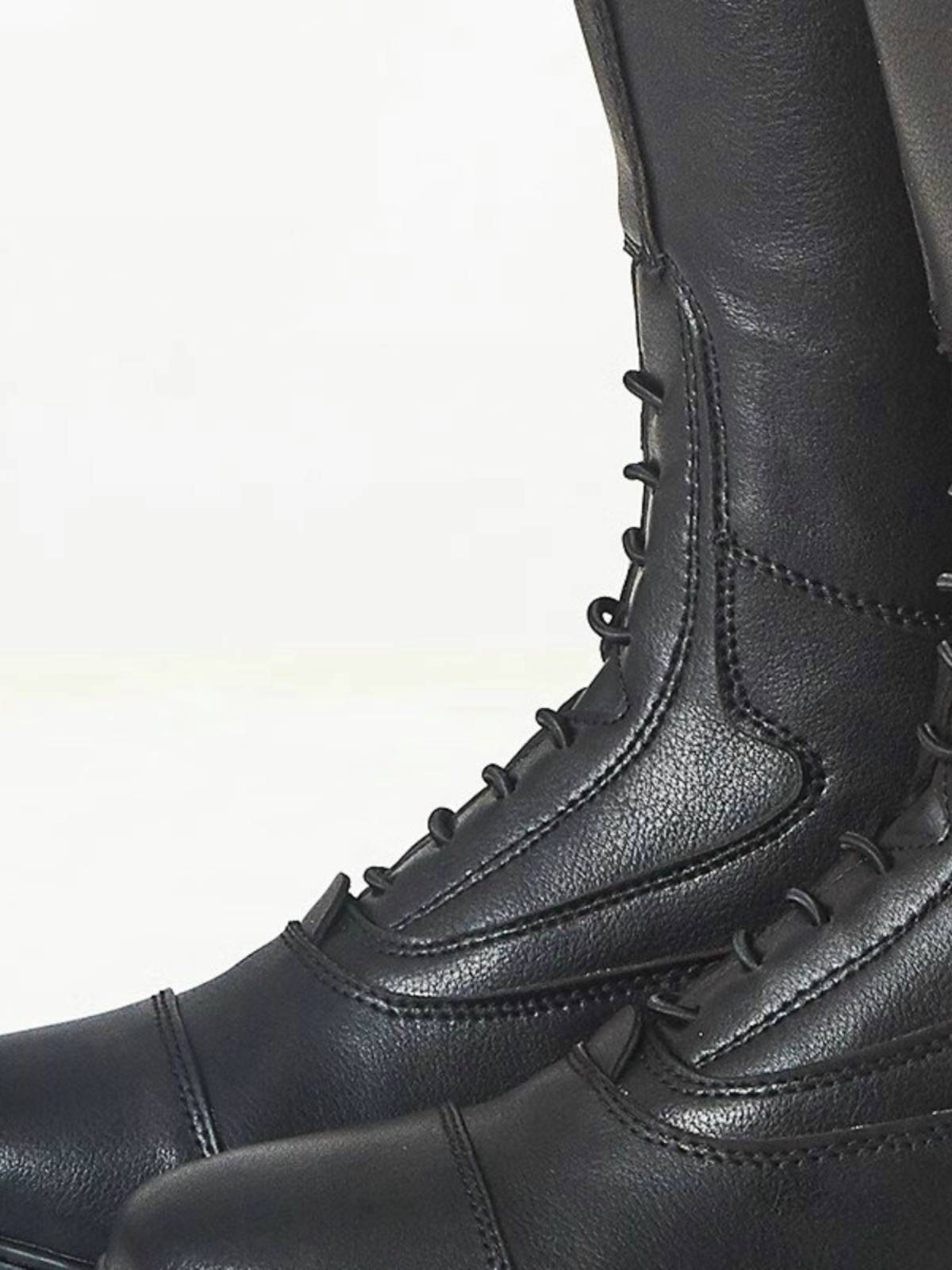 Cold Equestnically Boot Boots Boots soft and comfortable Cold Leather Knight High Boots High Boots Ride Horse Boot Eight -foot Dragon