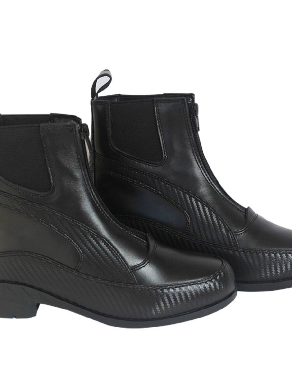 Head layer Cowhide riding boots, equestrian boots, riding boots, leather horse boots charcoal fiber horses boots male horse riding equipment