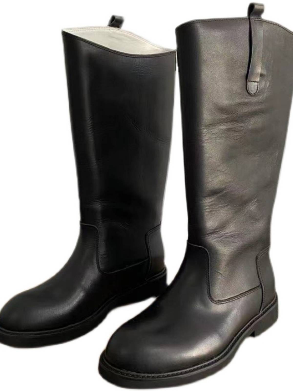 The Mongol Bullskin Boots Knight's Skided Outside Boots