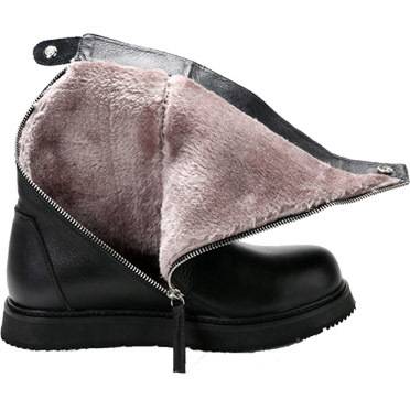 Men's boots, Korean version of the trendy Martin boots men's leather boots in winter warm stools, leather boots of leather boots
